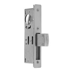 Kaba Ilco 185-F-4-NH-SINGLE-628/313-PC | Mortise Lock Deadbolt, Flat, 1-1/2" Backset, Aluminum/Dark Bronze, Without Hand