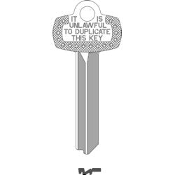 Kaba Ilco 1A1K1 NS STATE PROP DND | Key Blank – State Property Key, Do Not Duplicate