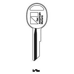 Kaba Ilco 320561 NP A01 | Key Blank, Look-Alike, Secondary, Brass, Nickel Plated, 1 Price Group, For American Motors