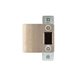 Kaba Ilco 4502-01 | Door Deadlatch Strike, Short Lip Standard, 1.87" Width x 4.134" Height x 0.047 Thickness, Clear