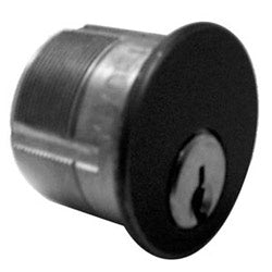 Kaba Ilco 7185SC2-46-KA2 | Mortise Cylinder Lock, 5-Pin, Schlage C Keyway, 2 Keyed Alike, Adams Rite Cam, 1.36" Diameter x 1-1/8" L, Duracolor Brown