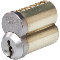 Kaba Ilco 8850-26D-1007-PS | Cylinder Lock Interchangeable Core, Peaks Preferred, 150 7-Pin, Uncombinated, PS Keyway, Small format, Capped