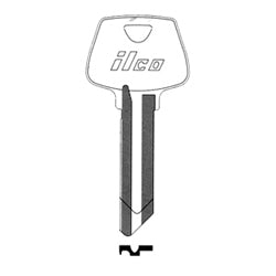 Kaba Ilco A1010U NP A17 | Key Blank, Sargent 6-Pin