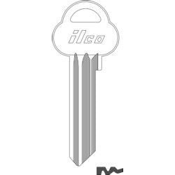 Kaba Ilco AS84 NP A20 | Key Blank – ASSA 6-Pin