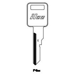Kaba Ilco B77 NP A03 | Vehicle Key Blank, Brass, Nickel Plated, 3 Price Group, For General Motors
