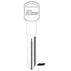 Kaba Ilco B86-NP NP A36 | Vehicle Key Blank, Brass, Nickel Plated, 36 Price Group, For General Motors