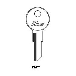 Kaba Ilco C1041P NP A08 | Cylinder Lock Key Blank, 5-Pin, Brass, Nickel Plated, 8 Price Group, For Chicago