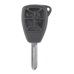 Kaba Ilco CHRY-6B NP A27 | Vehicle Shell Key, 6-Button, Brass, Nickel Plated, 27 Price Group, For Chrysler
