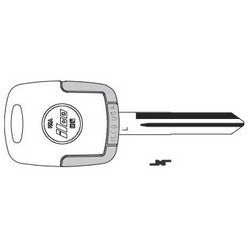 Kaba Ilco EB3-L-MIT9 NP A61 | Vehicle Key Blade, L, Brass, Nickel Plated, 61 Price Group, For Chrysler, Mitsubishi