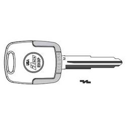 Kaba Ilco EB3-M-MIT14 NP A61 | Vehicle Key Blade, M, Brass, Nickel Plated, 61 Price Group, For Mitsubishi