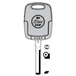 Kaba Ilco EB3-Z-HU64 NS A41 | Vehicle Key Blade, Z, Nickel Silver, 61 Price Group, For Dodge/Sprinter Van