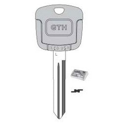 Kaba Ilco EK3-MIT9 NP A62 | Vehicle Key, L, Electronic, Cloning Tool, Brass, Nickel Plated, 62 Price Group, For Chrysler, Mitsubishi
