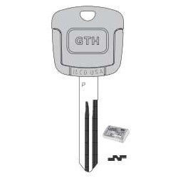 Kaba Ilco EK3-SUB4 NP A62 | Vehicle Key, P, Electronic, Cloning Tool, Brass, Nickel Plated, 62 Price Group, For Subaru