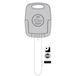 Kaba Ilco EK3P-HO03 NS A92 KIT | Key Kit – Acura/Honda, HO03, Complete Kit