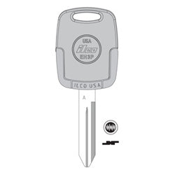 Kaba Ilco EK3P-Y164 NP A62 KIT | Key Kit – Chrysler/Dodge/Jeep/Mitsubishi, Y164, Complete Kit
