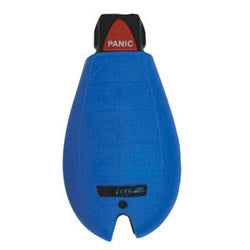 Kaba Ilco FJ-DDGA66-BLUE A72 | Vehicle Remote Key Fob Cover, Fobik, 4 to 7-Button, Blue, For Chrysler/Dodge/Jeep