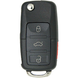 Kaba Ilco FLIP-VW-4B1 | Volkswagen 4-Button Flip Remote (48 Transponder)
