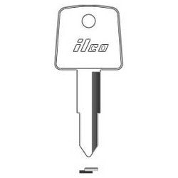 Kaba Ilco HD63 NP A13 | Vehicle Key Blank, Brass, Nickel Plated, 13 Price Group, For Honda Motorcycle