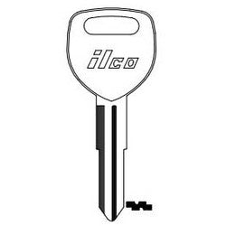 Kaba Ilco HD98 NP A04 | Vehicle Key Blank, Natural Brass, 3 Price Group, For Honda Automobile