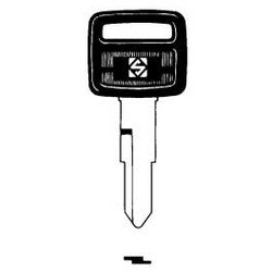 Kaba Ilco HON31AP NP A13 | Vehicle Key Blank, Natural Brass, 13 Price Group, For Honda Motorcycle