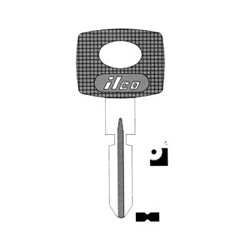 Kaba Ilco HU39P-SI NP 20 | Mercedes-Benz High Security Key Blank (HU39P-SI)