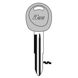Kaba Ilco HY12-P NP A09 | Vehicle Key Blank, Plastic Head, Brass, Nickel Plated, 9 Price Group, For Hyundai