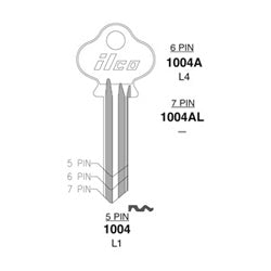 Kaba Ilco L1-BR BR A34 | Brass, F/lockwood Taylor Line