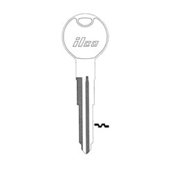 Kaba Ilco MZ27 NP A05 | Vehicle Key Blank, Brass, Nickel Plated, 5 Price Group, For Mazda