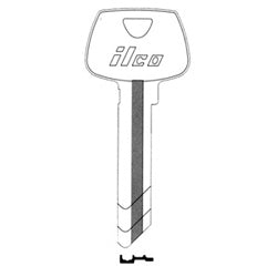 Kaba Ilco N1007KMB NS A35 | Cabinet Lock Key Blank, 5-Pin, Natural Nickel Silver, 7 Price Group, For Sargent LA-LL
