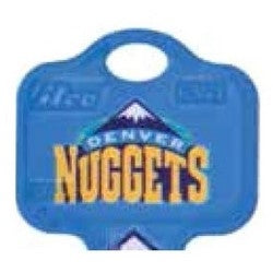 Kaba Ilco SC1-NBA-NUGGETS A46 | Decorative Key Blank, NBA Team Key, Schlage, Nuggets Logo, SC1 Keyway, 46 Price Group