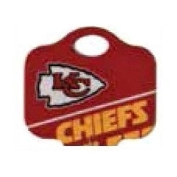 Kaba Ilco SC1-NFL-CHIEFS A46 | Decorative Key Blank, NFL Team Key, Schlage, Chiefs Logo, SC1 Keyway, 46 Price Group