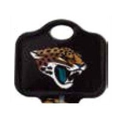 Kaba Ilco SC1-NFL-JAGUARS A46 | Decorative Key Blank, NFL Team Key, Schlage, Jaguars Logo, SC1 Keyway, 46 Price Group
