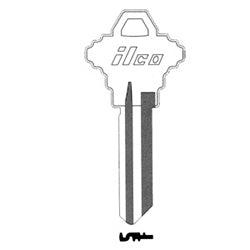 Kaba Ilco SC1347-HNBL-DND A06 | Schlage 6-pin, Do not Duplicate Brass