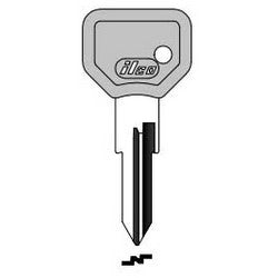 Kaba Ilco SP25A-P ST A14 | Vehicle Key Blank, Plastic Head, Natural Nickel Silver, 14 Price Group, For Alfa Romeo