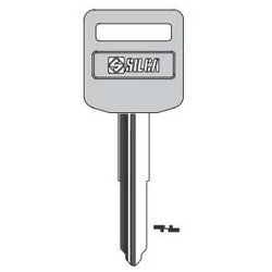 Kaba Ilco SZ14RAP NP A11 | Vehicle Key Blank, Natural Brass, 11 Price Group, For Kawasaki, Suzuki Motorcycle