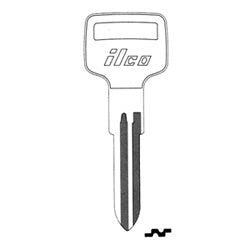 Kaba Ilco VO73 NP A04 | Key Blank – Bedford/Leyland/Rover/Volvo X29-VO73