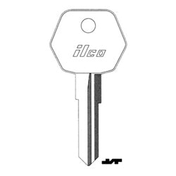 Kaba Ilco WB2 NP A10 | Key Blank, British Leyland/Jaguar