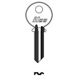 Kaba Ilco Y1-BR-250PK BR A33 | Cylinder Lock Key Blank, Natural Brass, 33 Price Group, For Yale, 250 each per Pack