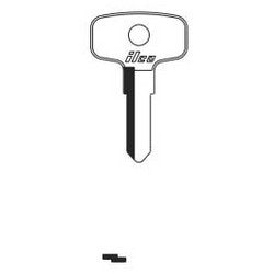 Kaba Ilco YH25 NP A12 | Vehicle Key Blank, Brass, Nickel Plated, 12 Price Group, For Yamaha