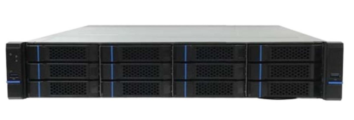 Kantech Systems ADVER120R5N2H | VideoEdge 2U HC NVR, 120TB RAID 5 (144 Total), 4 NIC, 2 Storage Sets, Redundant PS
