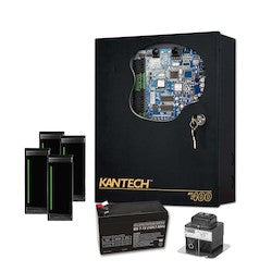Kantech Systems EK-400-MTM | Expansion kit includes: KT-400 Controller , KT-MUL-MT readers , TR1675 Transformer and KT-BATT-12 battery.