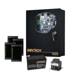 Kantech Systems EK-400-MTSG | Expansion kit includes: KT-400 Controller , KT-SG-MT readers , TR1675 Transformer and KT-BATT-12 battery.