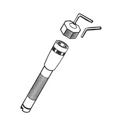 Keedex Inc K-23 | Scope For Mini-Flashlights