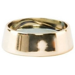 Keedex Inc K-24-3 | Cylinder Guard Ring, Free Spinning, Bright Brass