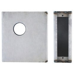 Keedex Inc K-BXMOR-MR3000M | Weldable Box, Mortise, 4-3/8" Width X 1-3/4" Depth X 4-7/8" Height, 2-3/4" Backset, 14 Gauge Steel
