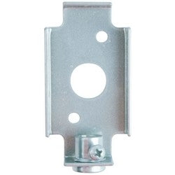 Keedex Inc K-DLCK | Door Loop Connector Kit, 1/4", Bare Aluminum, Includes Connector, C Clip, Set Screw And Installation Screw
