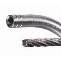 Key Systems Inc 270F | Key Ring Tamperproof Flexible 2" Diameter, 4 MM Thickness Ring, Stainless Steel