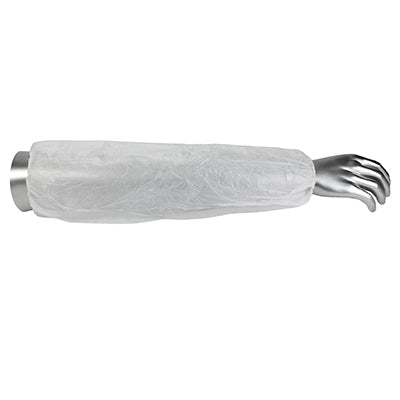 Keystone Safety AG-NWPILRGWHITE | Polyethylene-Coated Polypropylene Sleeves 18"L, 100 Pair/Case