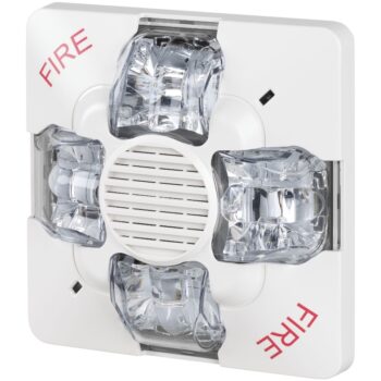 Kidde Commercial EWGSVWF | Outdoor Speaker Strobe, 15 30cd, White, FIRE Marking
