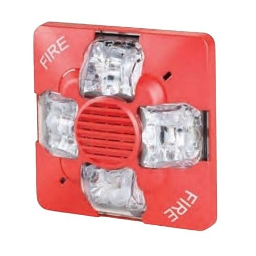 Kidde Commercial WGVRF | Outdoor Red Strobe, Fire Marking